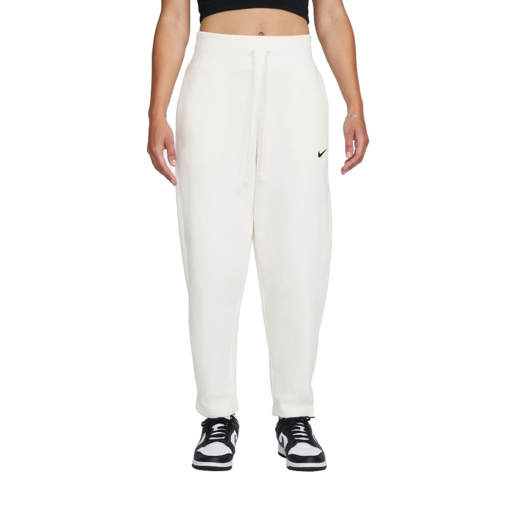 NWT! Nike Sportswear Phoenix Fleece High Waisted Curve Sweatpants Large White